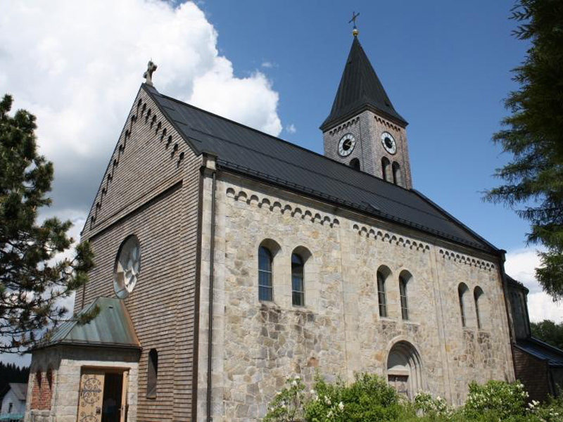 Wegscheid Pfarrkirche 'Maria Unbefleckte Empfängnis' Thalberg aus
