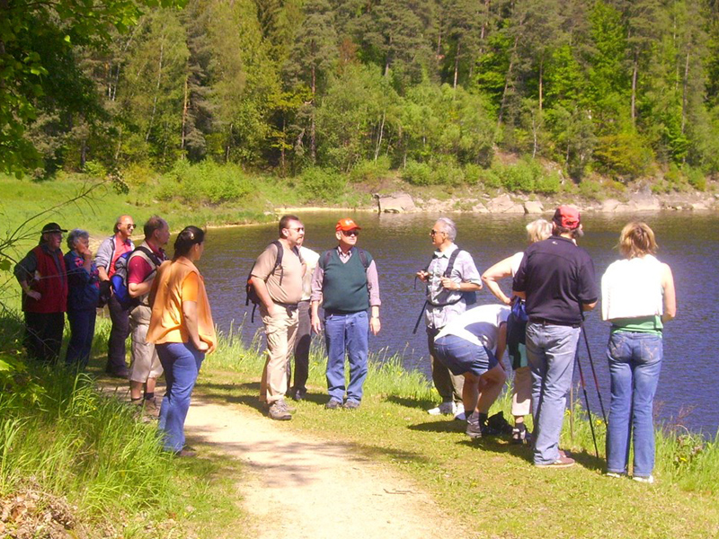 Neunburg vorm Wald Naturerlebnispfad Eixendorfer Seenrunde aus