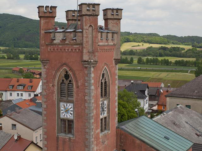 Furth i. Wald Stadtturm aus Furth im Wald. Region Bayerischer Wald